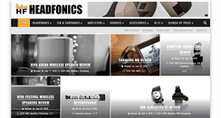 Desktop Screenshot of headfonics.com
